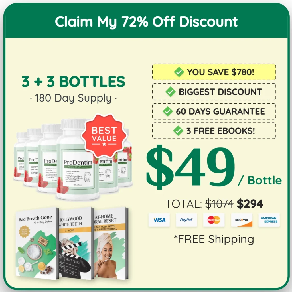 ProDentim Discount
